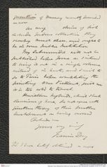 Nachlass Franz Steindachner, Brief von Francis Day an Franz Steindachner (undatiert), Inv.Nr. 97.07, Seite 4